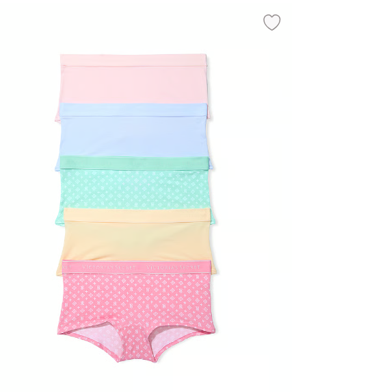 Pack Victoria Secret 5 pantis de algodón XL